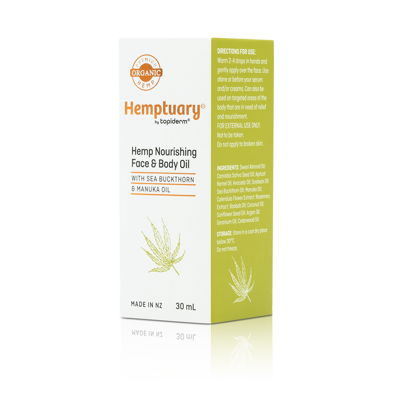 Hemptuary® Hemp Nourishing Face & Body Oil