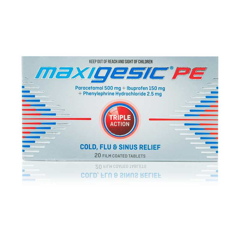 Maxigesic® PE Cold, Flu & Sinus Relief