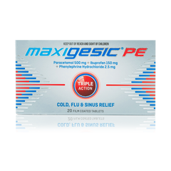 Maxigesic® PE Cold, Flu & Sinus Relief