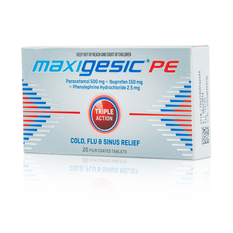 Maxigesic® PE Cold, Flu & Sinus Relief