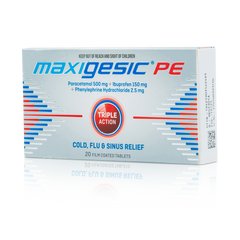 Maxigesic® PE Cold, Flu & Sinus Relief