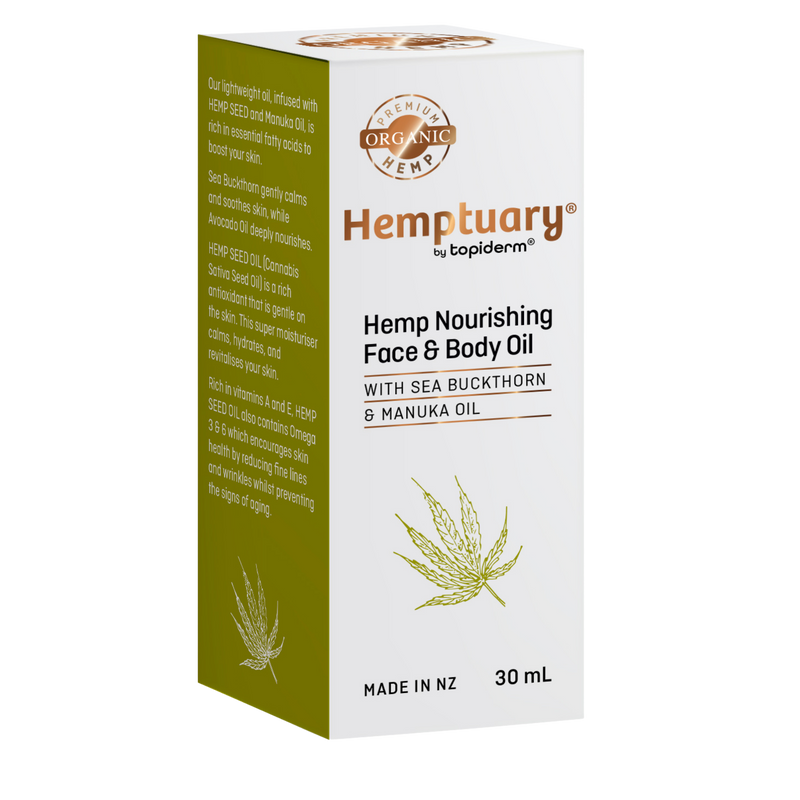 Hemp nourishing face & body oil