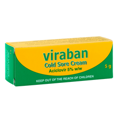 Viraban cold sore cream 5g