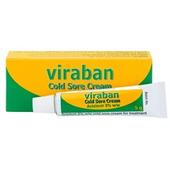 Viraban cold sore cream 5g